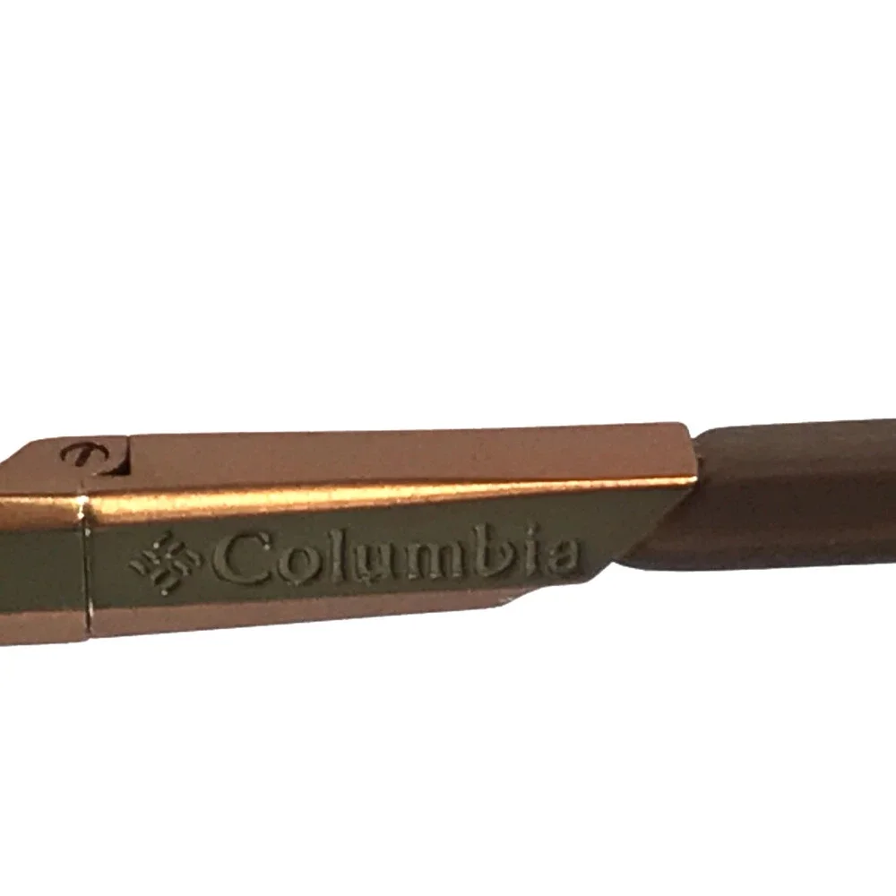 Columbia Eyeglasses Frames SILVER FALLS 101 C02 Shiny Brown Mossy Bank 52-17-140
